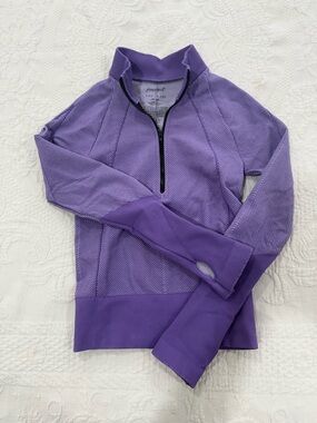 FP Movement by Free People Lavender Purple Half-Zip Pullover